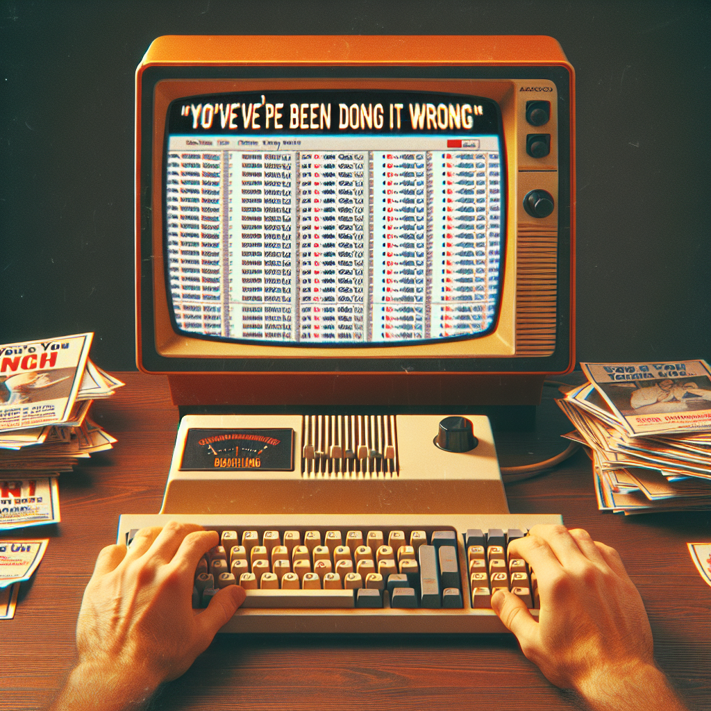You’ve Been Doing It Wrong using email marketing to sell digital goods