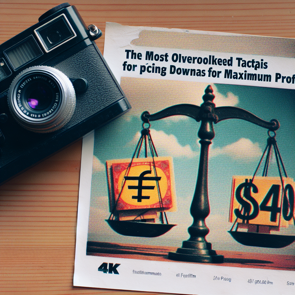 The Most Overlooked Tactic for pricing your downloads for maximum profit