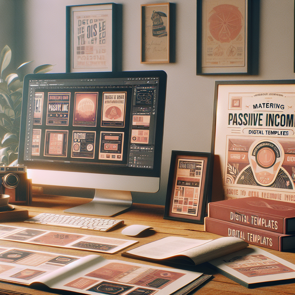 Master the Art of making passive income with digital templates