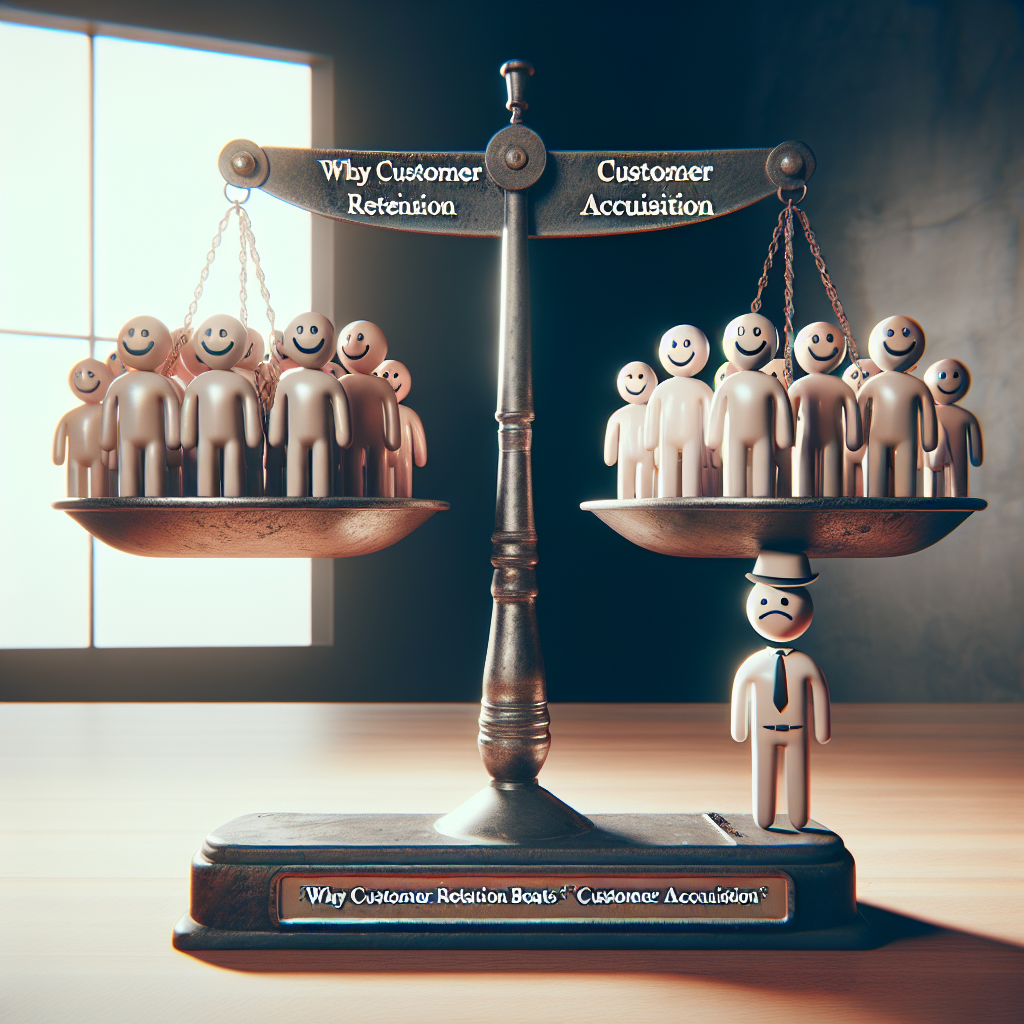 Why Customer Retention Beats Customer Acquisition