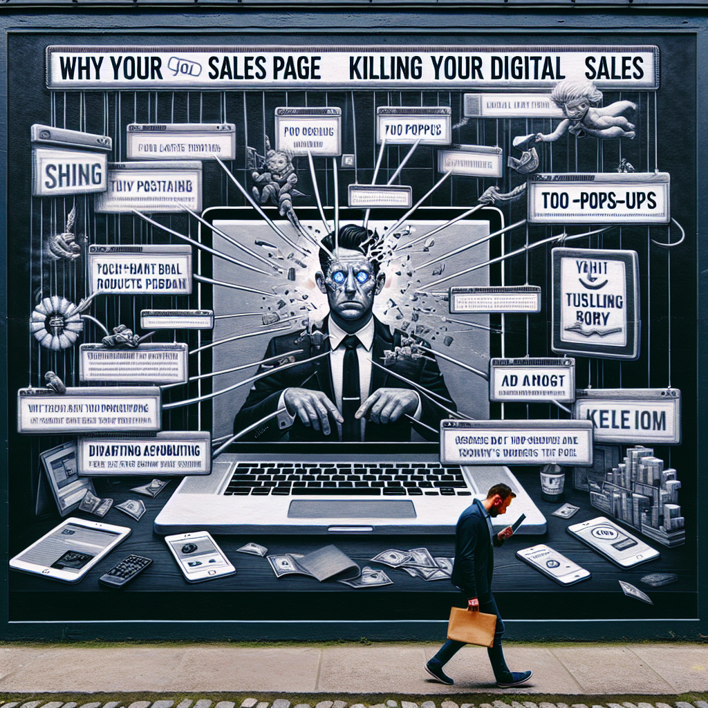 Why Your Sales Page Is Killing Your Digital Product Sales