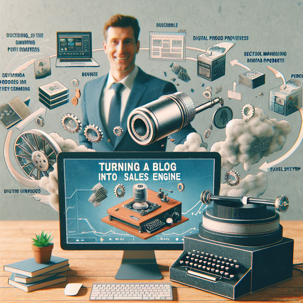How to Turn Your Blog Into a Sales Engine for Digital Products
