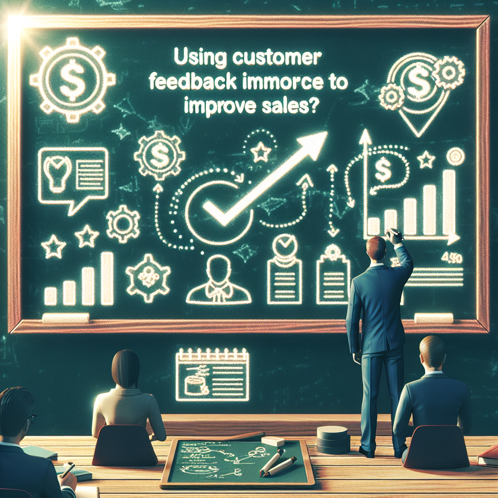 How to Use Customer Feedback to Improve Sales