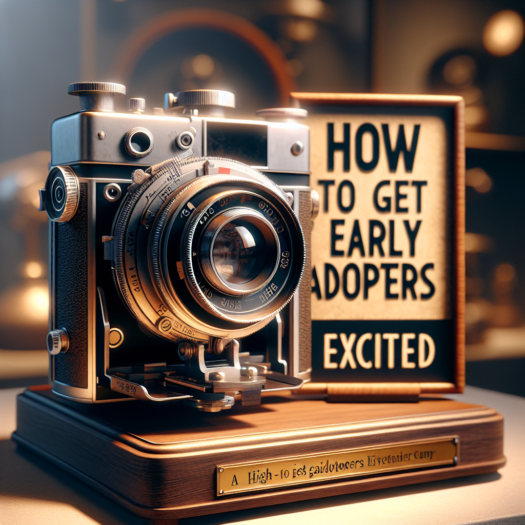 How to Get Early Adopters Excited