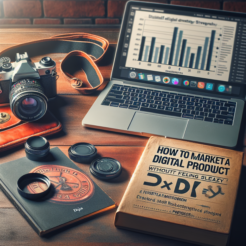 How to Market a Digital Product Without Feeling Sleazy