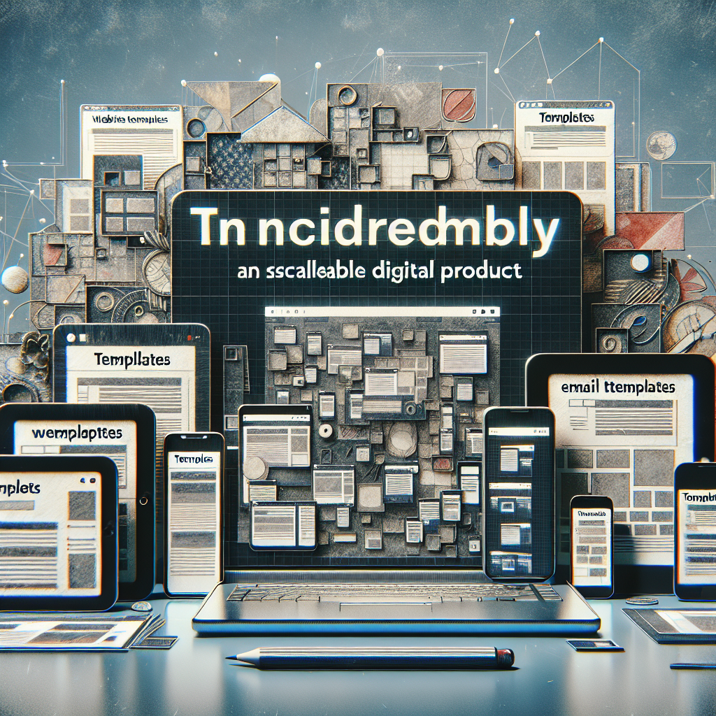 Why Templates Are the Ultimate Scalable Digital Product