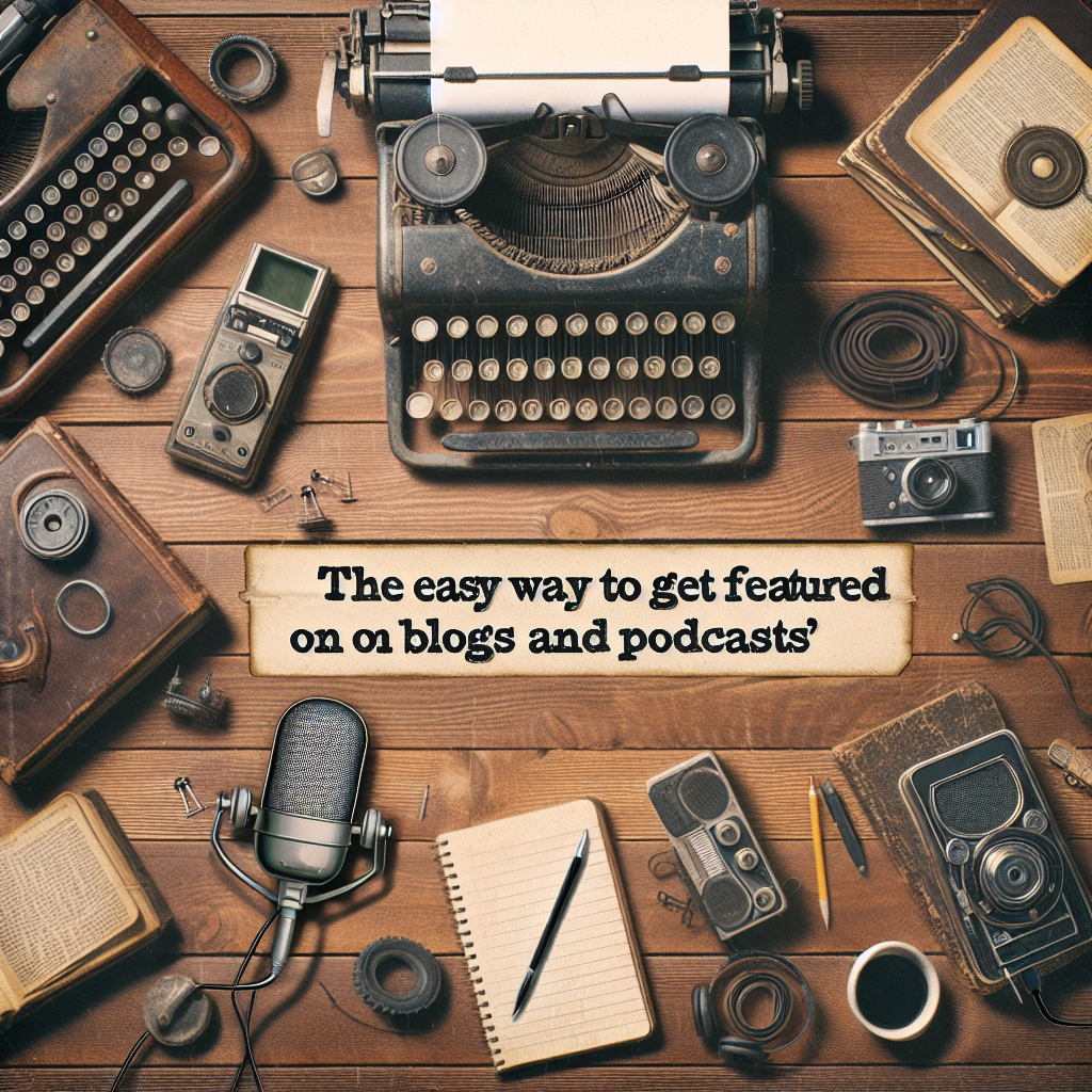 The Easy Way to Get Featured on Blogs and Podcasts