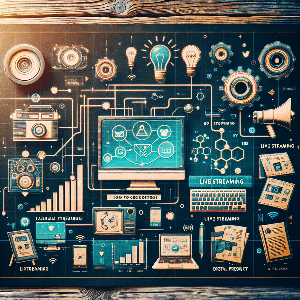 How to Use Live Streaming to Launch Digital Products