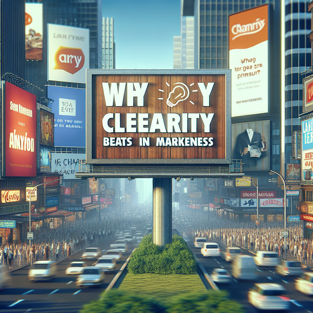Why Clarity Beats Cleverness in Marketing