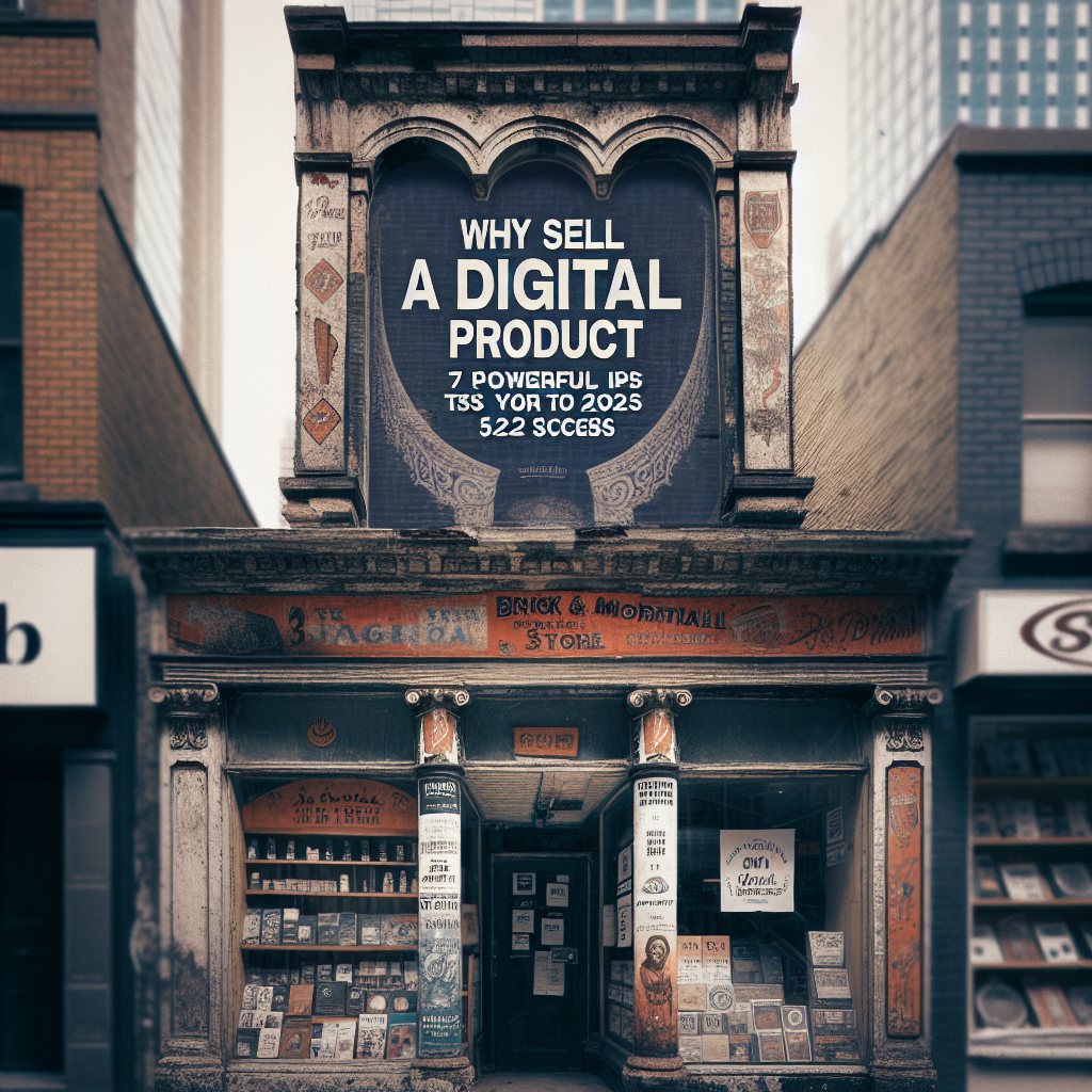 Why Sell a Digital Product: 7 Powerful Tips for 2025 Success