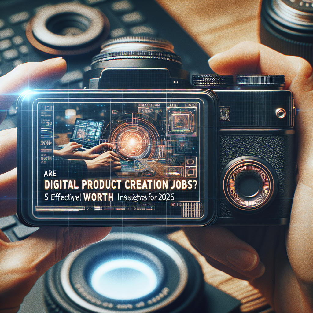 Are Digital Product Creation Jobs Worth It? 5 Effective Insights for 2025