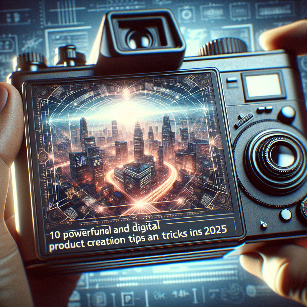 10 Powerful and Digital Product Creation Tips and Tricks for 2025