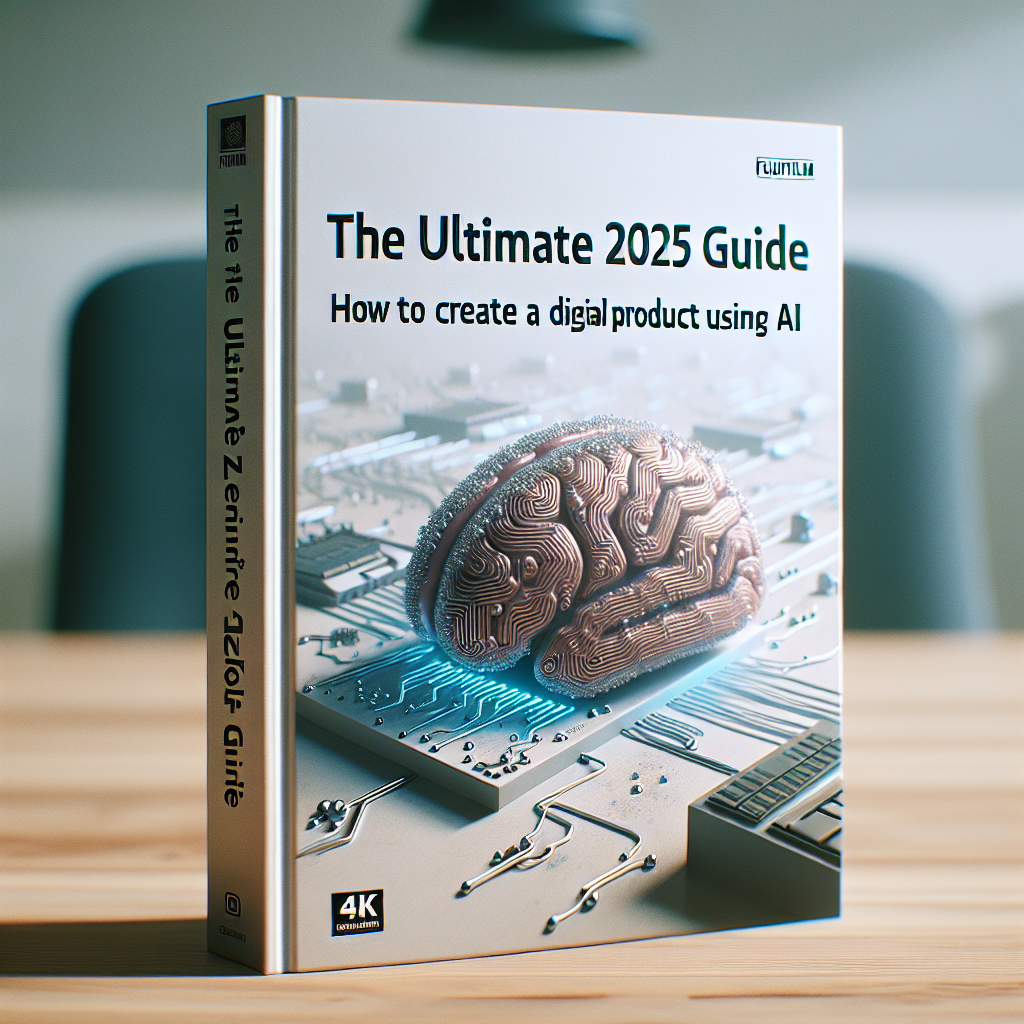 How to Create a Digital Product Using AI: The Ultimate 2025 Guide
