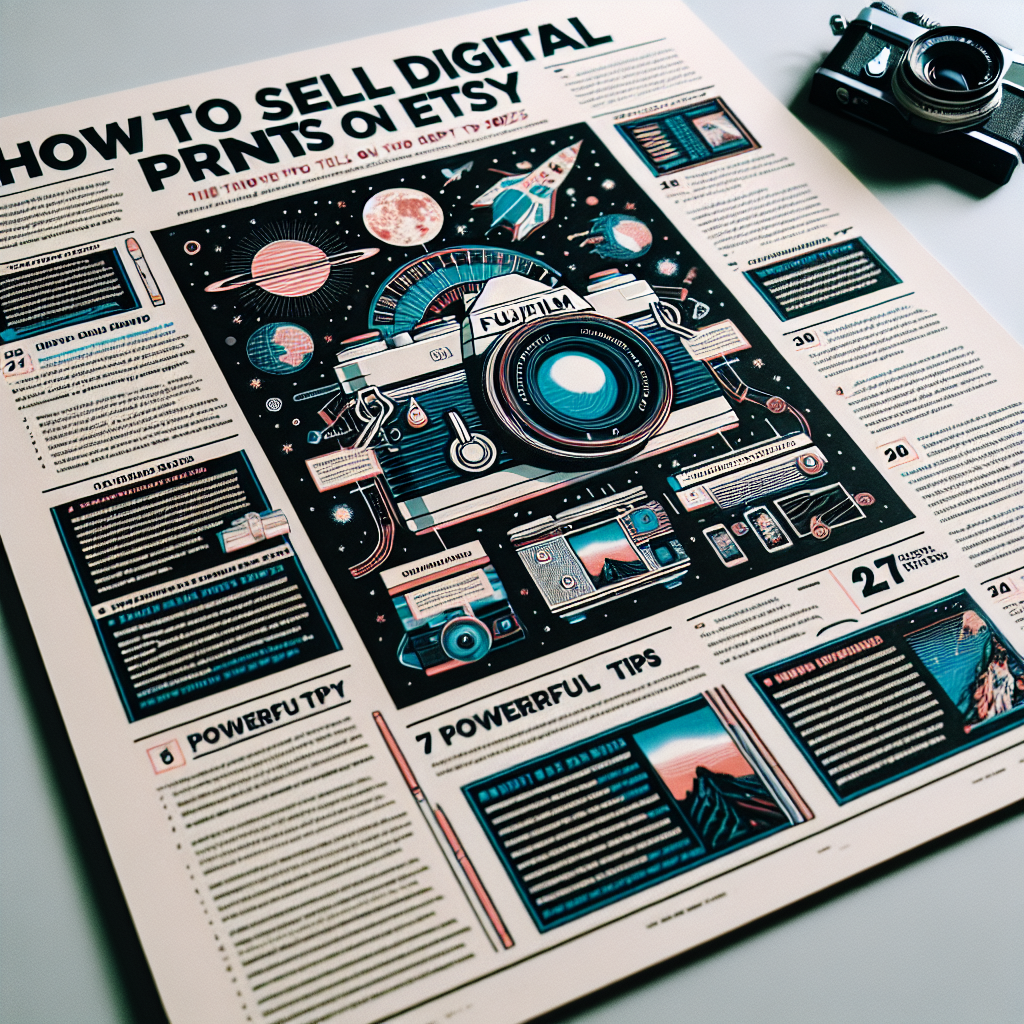 How to Sell Digital Prints on Etsy: 7 Powerful Tips for 2025