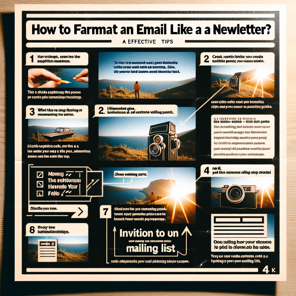 How to Format an Email Like a Newsletter: 7 Effective Tips