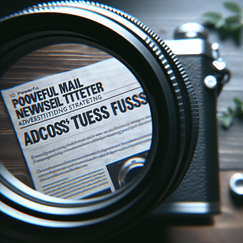 10 Powerful Email Newsletter Advertising Strategies for Success