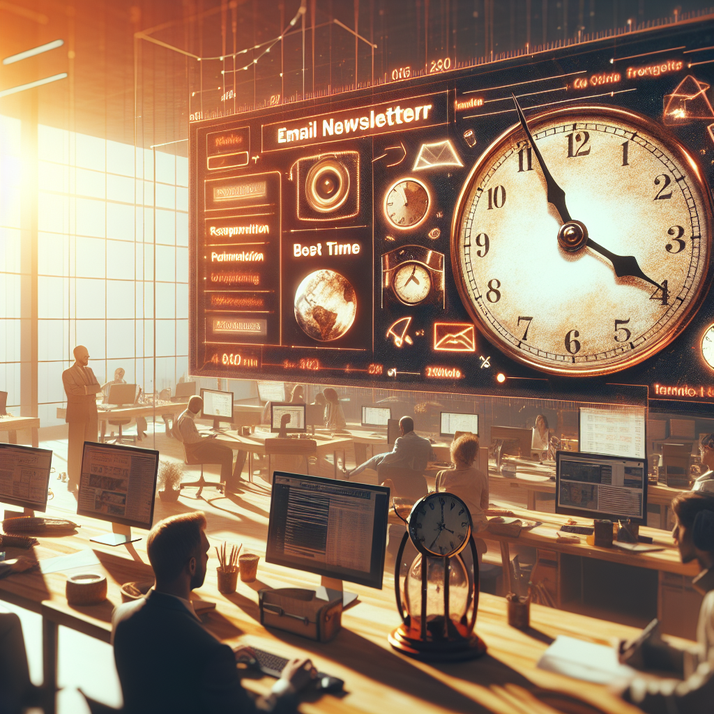 The Ultimate Guide to the Best Time to Send Email Newsletter