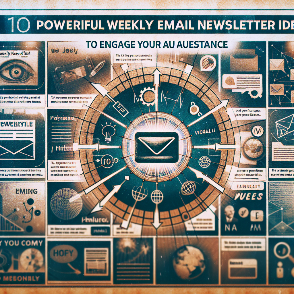 10 Powerful Weekly Email Newsletter Ideas to Engage Your Audience