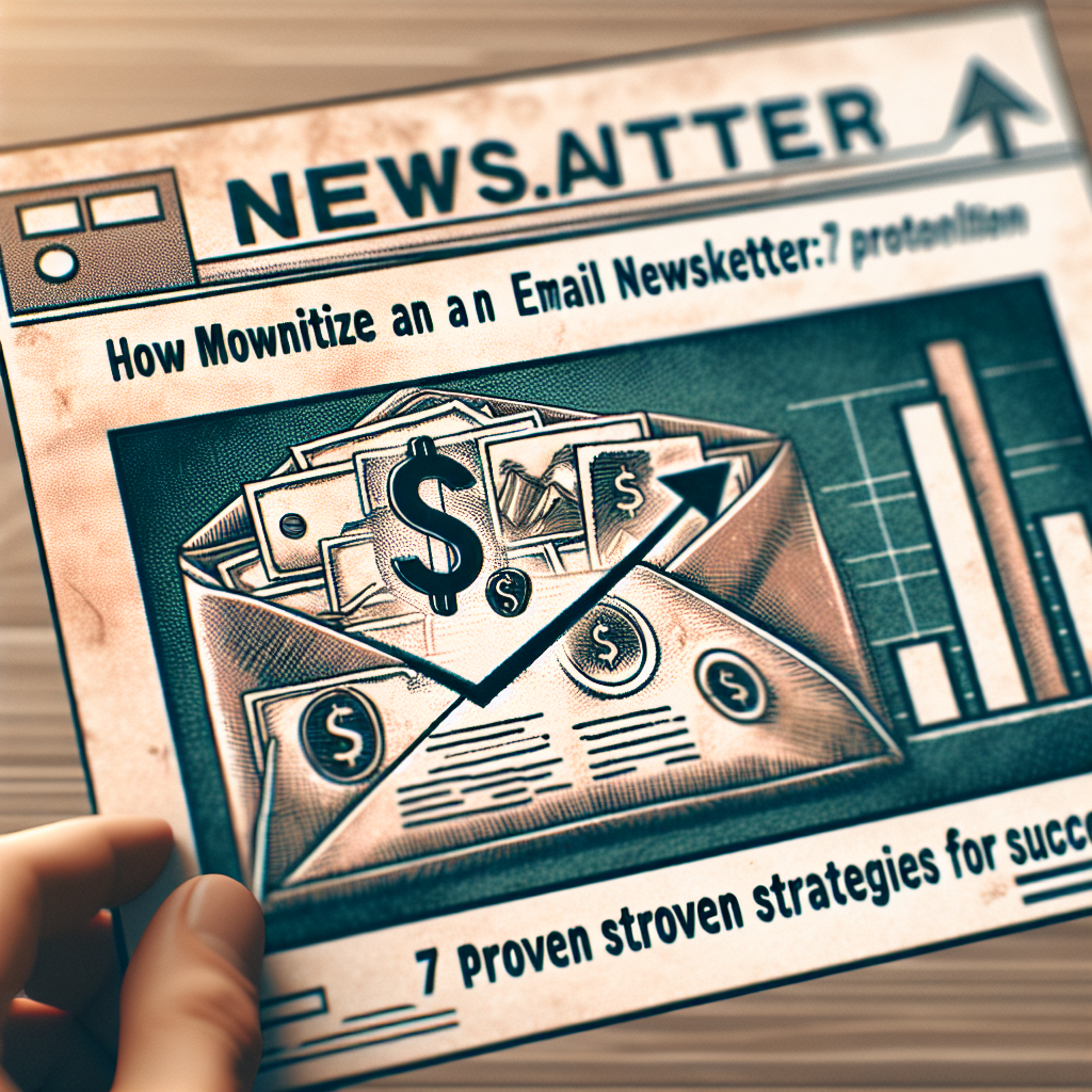 How to Monetize an Email Newsletter: 7 Proven Strategies for Success