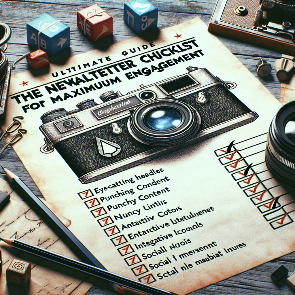 The Ultimate Guide Email Newsletter Checklist for Maximum Engagement