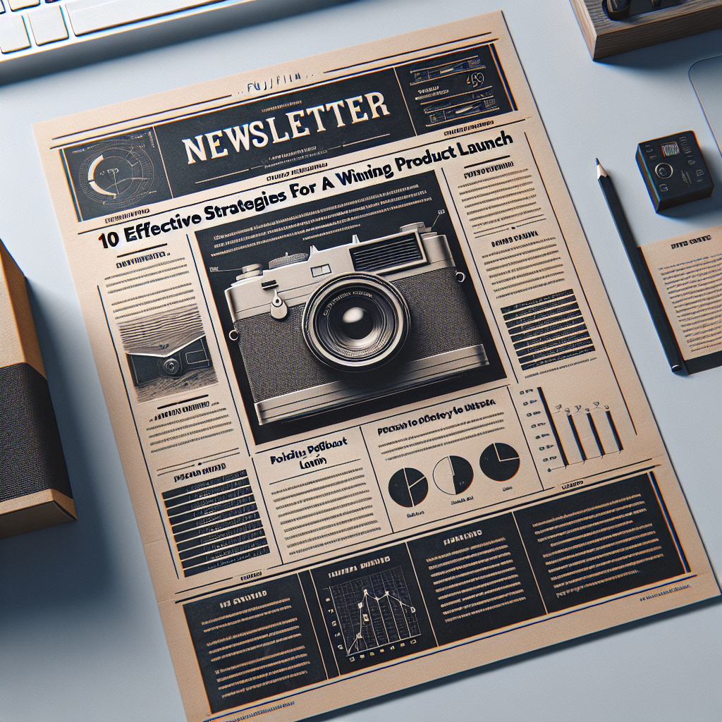 10 Effective Strategies for a Winning Product Launch Email Newsletter