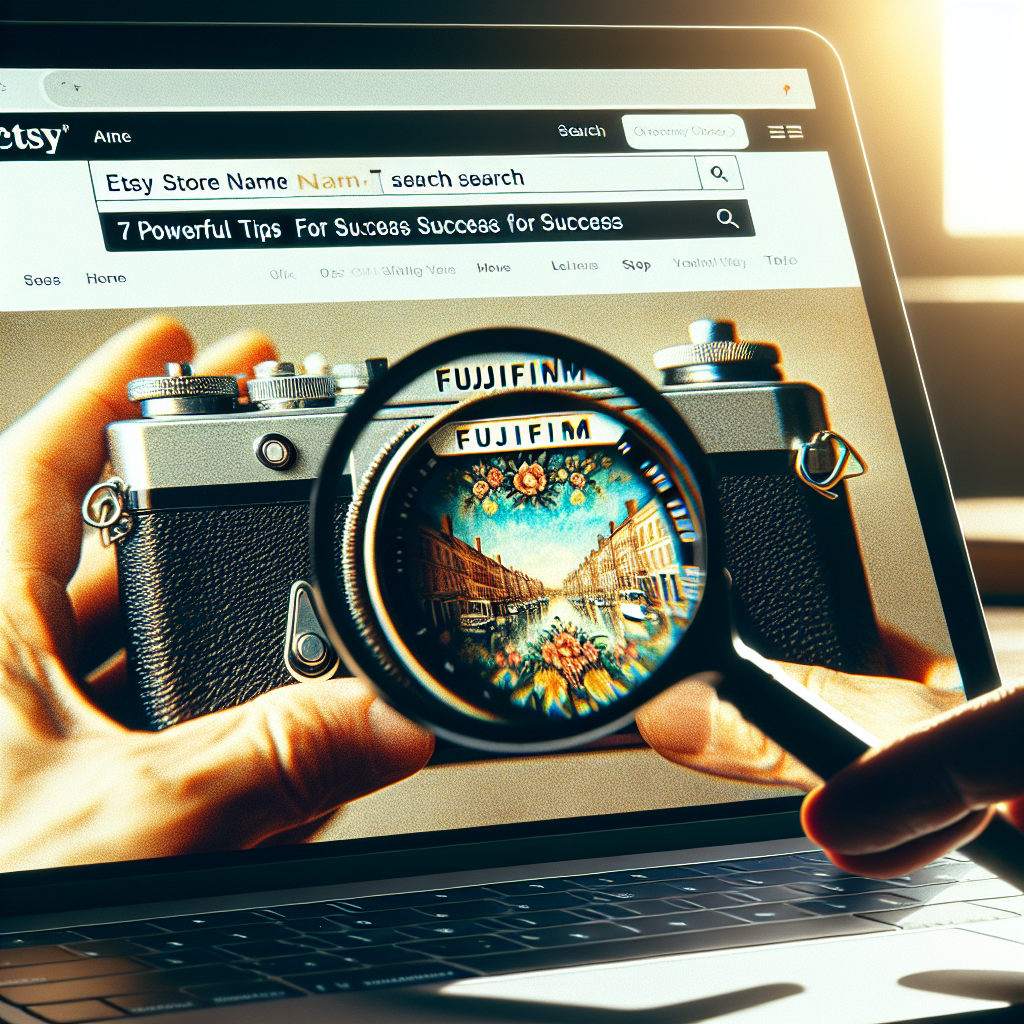 Etsy Store Name Search: 7 Powerful Tips for Success