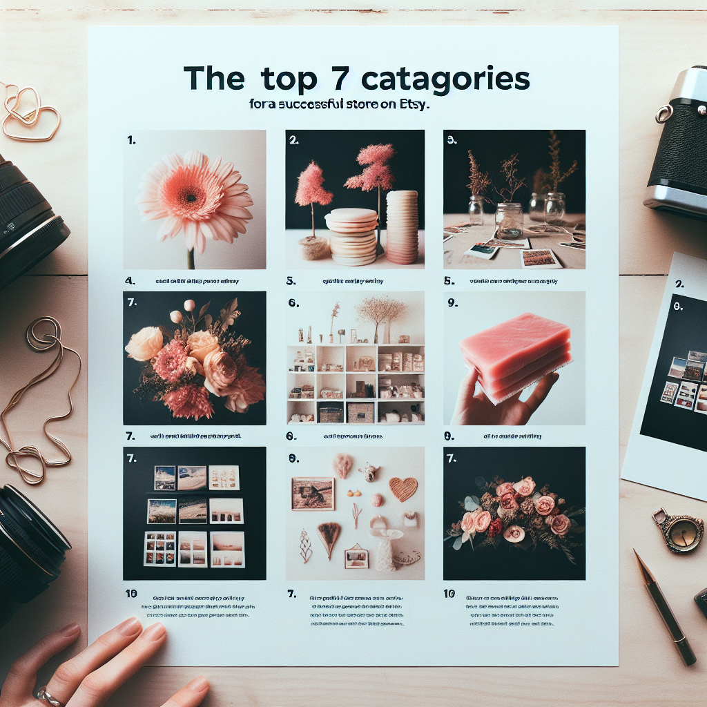 The Ultimate Guide to 7 Best Etsy Store Categories for Success