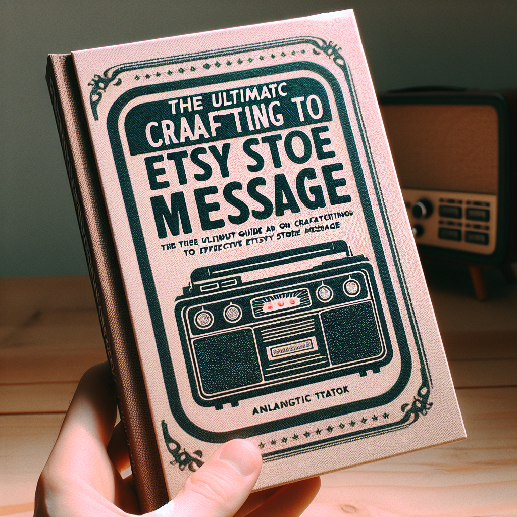 The Ultimate Guide to Crafting an Effective Etsy Store Message
