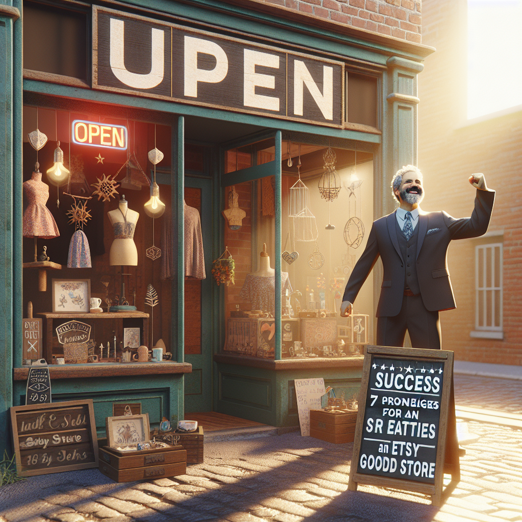 Unlock Success: 7 Proven Strategies for an Etsy Good Store