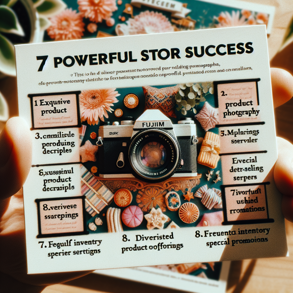 Etsy Store Done for You: 7 Powerful Tips for Success