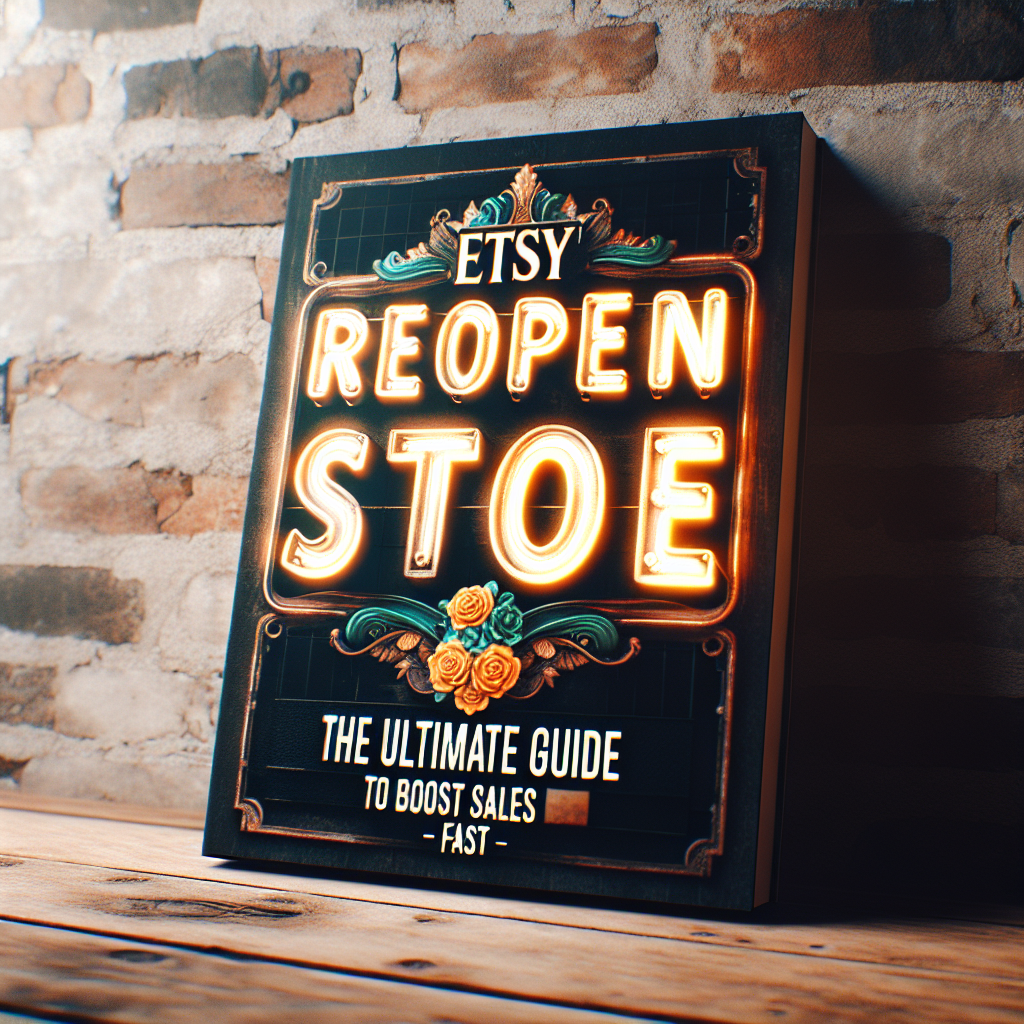 Etsy Reopen Store: The Ultimate Guide to Boost Sales Fast