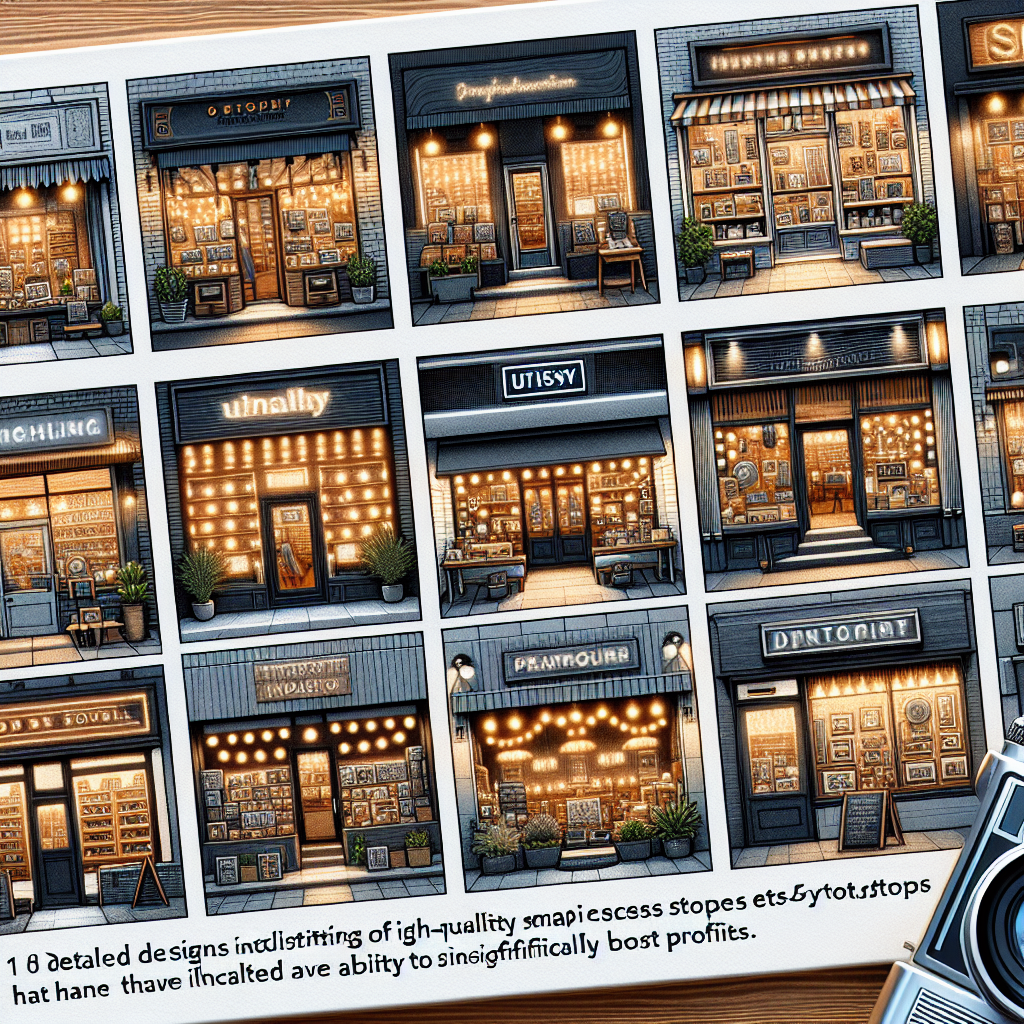 10 Effective Etsy Store Designs to Skyrocket Your Sales